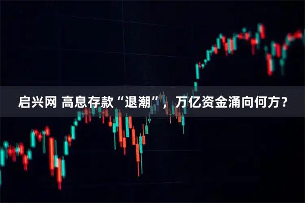 启兴网 高息存款“退潮”，万亿资金涌向何方？