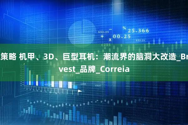 A策略 机甲、3D、巨型耳机：潮流界的脑洞大改造_Bravest_品牌_Correia